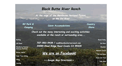 Desktop Screenshot of blackbutteriverranch.com